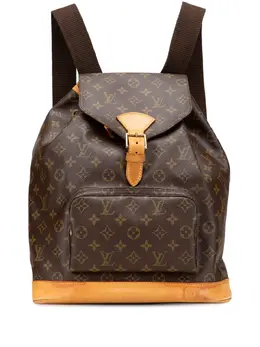Louis Vuitton Pre-Owned: Коричневый рюкзак 