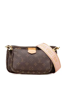 Louis Vuitton Pre-Owned: Коричневая сумка 