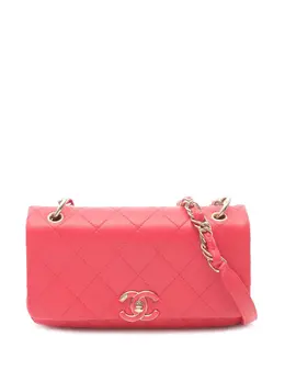 CHANEL Pre-Owned: Красная сумка через плечо 