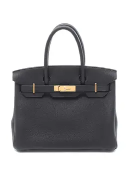 Hermès Pre-Owned: Чёрная сумка 