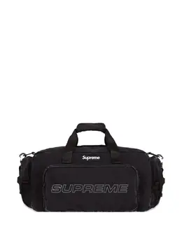 Supreme: Чёрная спортивная сумка 