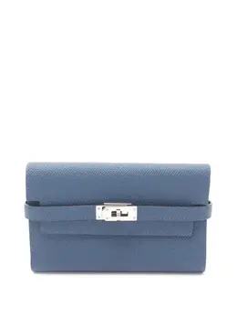 Hermès Pre-Owned: Голубой кошелёк 