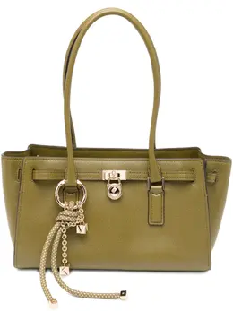 Michael Kors: Сумка-шоппер цвета хаки 