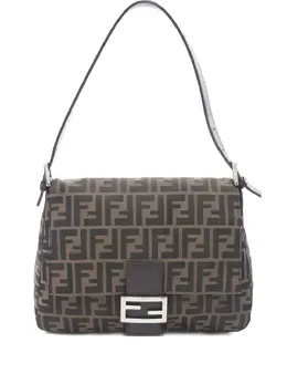 Fendi Pre-Owned: Тёмная сумка 