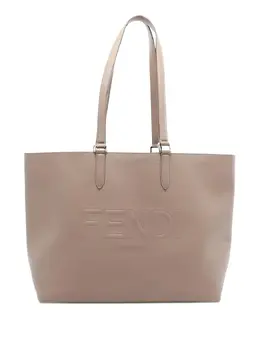 Fendi Pre-Owned: Бежевая сумка 