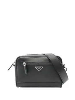 Prada Pre-Owned: Чёрная сумка через плечо 