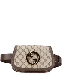 Gucci Pre-Owned: Коричневая поясная сумка 
