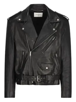 Saint Laurent: Куртка с воротником 