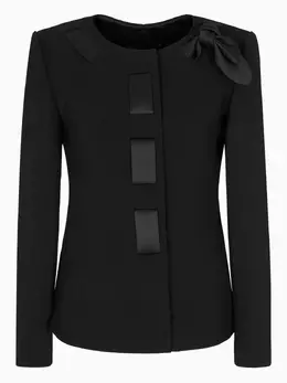 Emporio Armani: Атласный жакет 