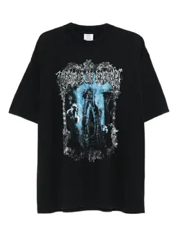 VETEMENTS: Футболка с принтом 
