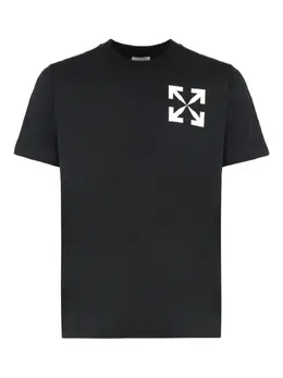 Off-White: Чёрная футболка  Arrow