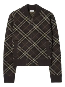 Burberry: Коричневая куртка 