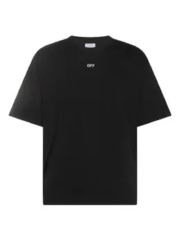 Off-White: Футболка с принтом 