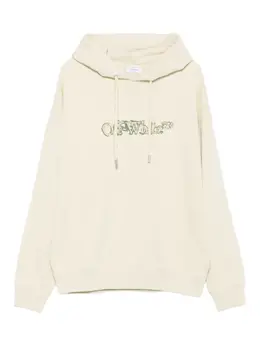 Off-White: Хлопковая толстовка  Arrow