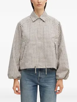 Barbour: Бежевая куртка 