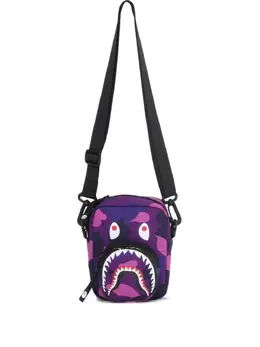 A BATHING APE®: Фиолетовая сумка 