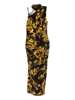 Versace Jeans Couture: Платье с принтом 