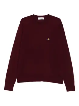 Vivienne Westwood: Бордовый свитер  Orb