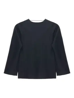 Carven: Блуза с широкими рукавами 