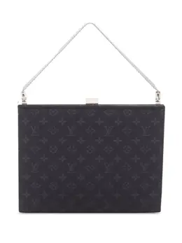 Louis Vuitton Pre-Owned: Чёрная сумка 