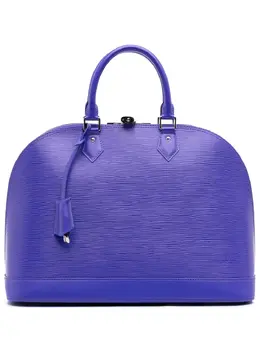 Louis Vuitton Pre-Owned: Фиолетовая сумка 