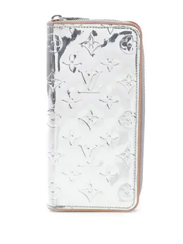 Louis Vuitton Pre-Owned: Серебристый кошелёк 