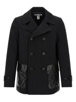 Comme Des Garçons Shirt: Двубортное пальто 