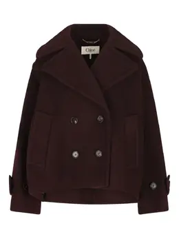 Chloé: Двубортная куртка 