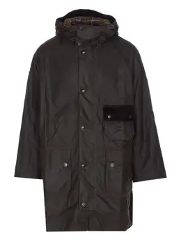 Barbour: Пальто с капюшоном 