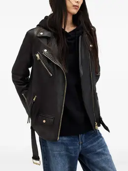 AllSaints: Кожаная куртка 
