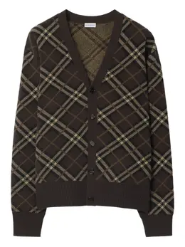 Burberry: Кардиган из шерсти 