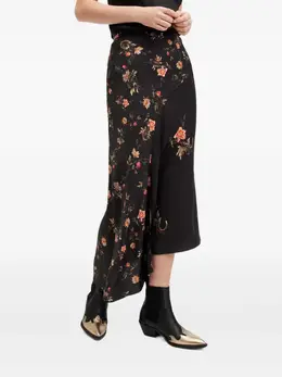 AllSaints: Юбка с растительным принтом 