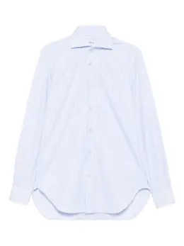Kiton: Рубашка в полоску 