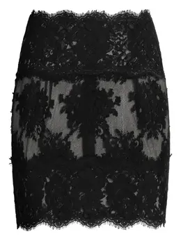 Dolce & Gabbana: Кружевная юбка 