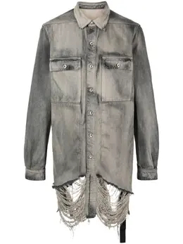 Rick Owens DRKSHDW: Хлопковая рубашка 