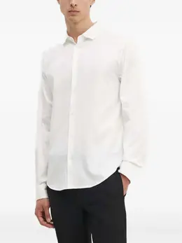 Armani Exchange: Рубашка с длинным рукавом 