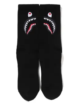 A BATHING APE®: Чёрные носки 
