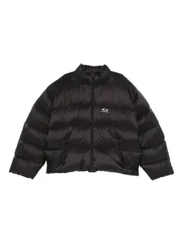 Balenciaga: Чёрная куртка 