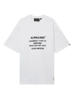 Alpha Industries: Футболка с принтом 