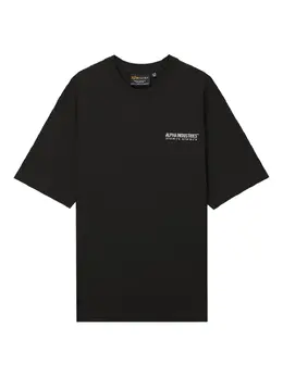 Alpha Industries: Чёрная футболка 