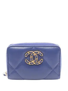 CHANEL Pre-Owned: Голубой кошелёк 