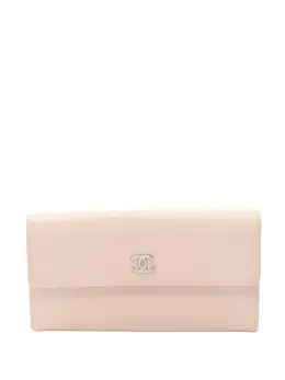 CHANEL Pre-Owned: Кошелёк с цветочным принтом 