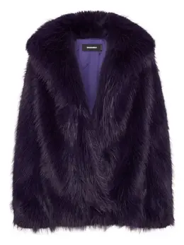 DSQUARED2: Фиолетовое пальто 