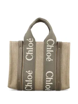 Chloé: Сумка-шоппер с принтом 