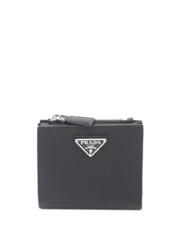 Prada Pre-Owned: Чёрный кошелёк 