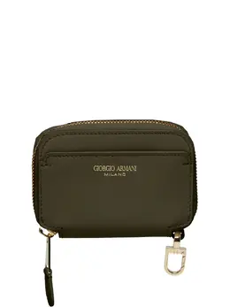 Giorgio Armani: Зелёный кошелёк 