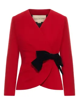 Valentino Garavani: Куртка с бантом 