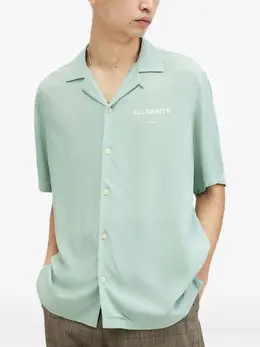 AllSaints: Рубашка с коротким рукавом 