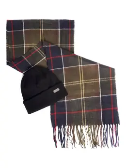 Barbour: Чёрный шарф 