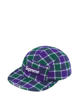 Supreme: Зелёная кепка  Camp